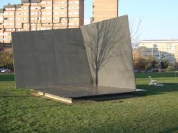 Oteiza-Skulptur/sculptura Pamplona