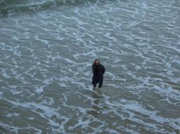 San Sebastian (Donostia) Strandwaten/beach wading/aoe San Sebastian (Donostia) Strandwaten/beach wading/aoe