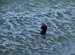 San Sebastian (Donostia) Strandwaten/beach wading/aoe San Sebastian (Donostia) Strandwaten/beach wading/aoe