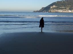 San Sebastian (Donostia) Strandwaten/beach wading/aoe