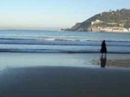 San Sebastian (Donostia) Strandwaten/beach wading/aoe