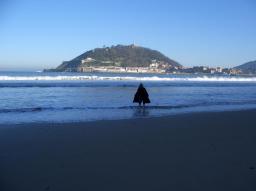 San Sebastian (Donostia) Strandwaten/beach wading/aoe