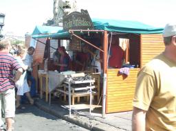 Budapest/Strassenverkauf: suesses Brot/sweet bread