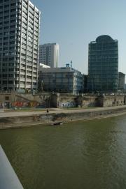 A view from the Bridge (Salztorbruecke Wien 1/Wien 2) A view from the Bridge (Salztorbruecke Wien 1/Wien 2)