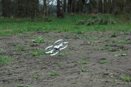 UFO in 45 Grad Drehung/at a 45 degree angle