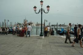 Venezia/Blick auf S. Giorgio von der Piazzetta S. Marco