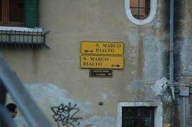 Venedig/<- San Marco, Rialto/Rialto, San Marco ->/Wegweiser Venedig/<- San Marco, Rialto/Rialto, San Marco ->/Wegweiser