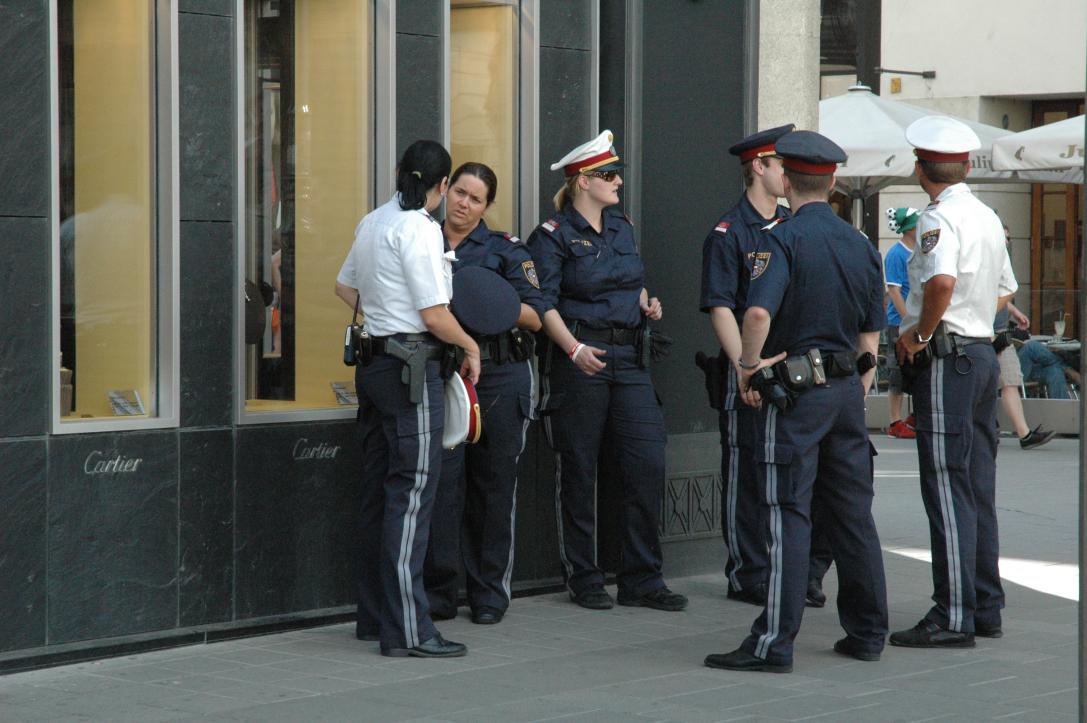 Polizei am Graben/