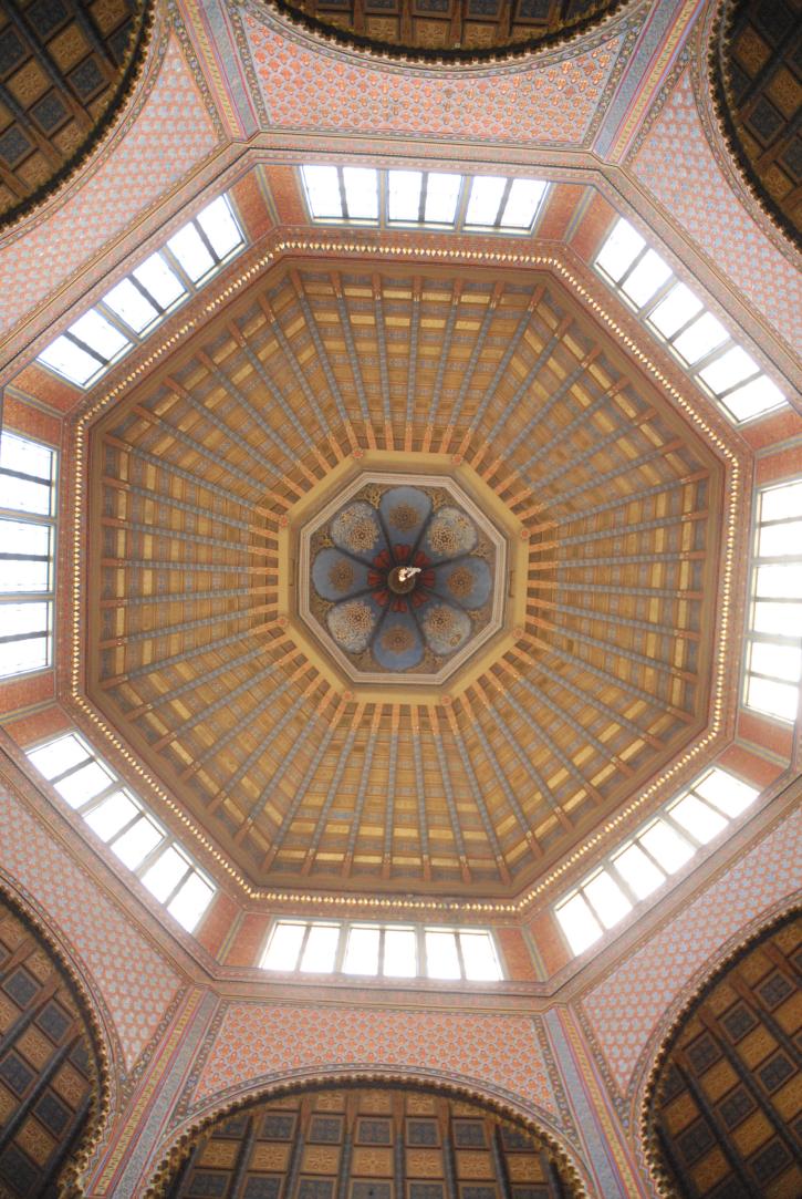 Otto Wagner Synagogue ceiling