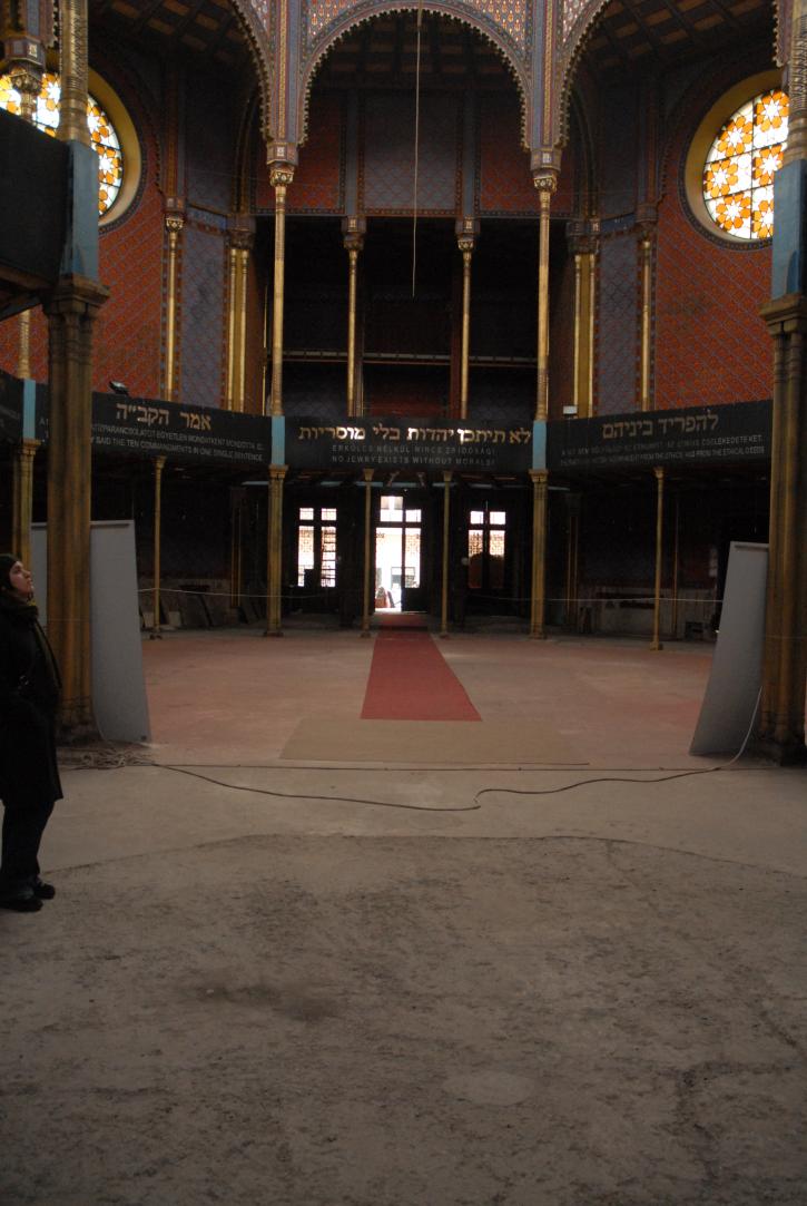 Otto Wagner Synagogue (during restoration)