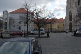 church ... relics after the bombing in WW2/right: Mary Magdalen Tower