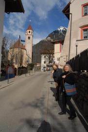 Dorf Tirol - erster Eindruck/Franz + Luise