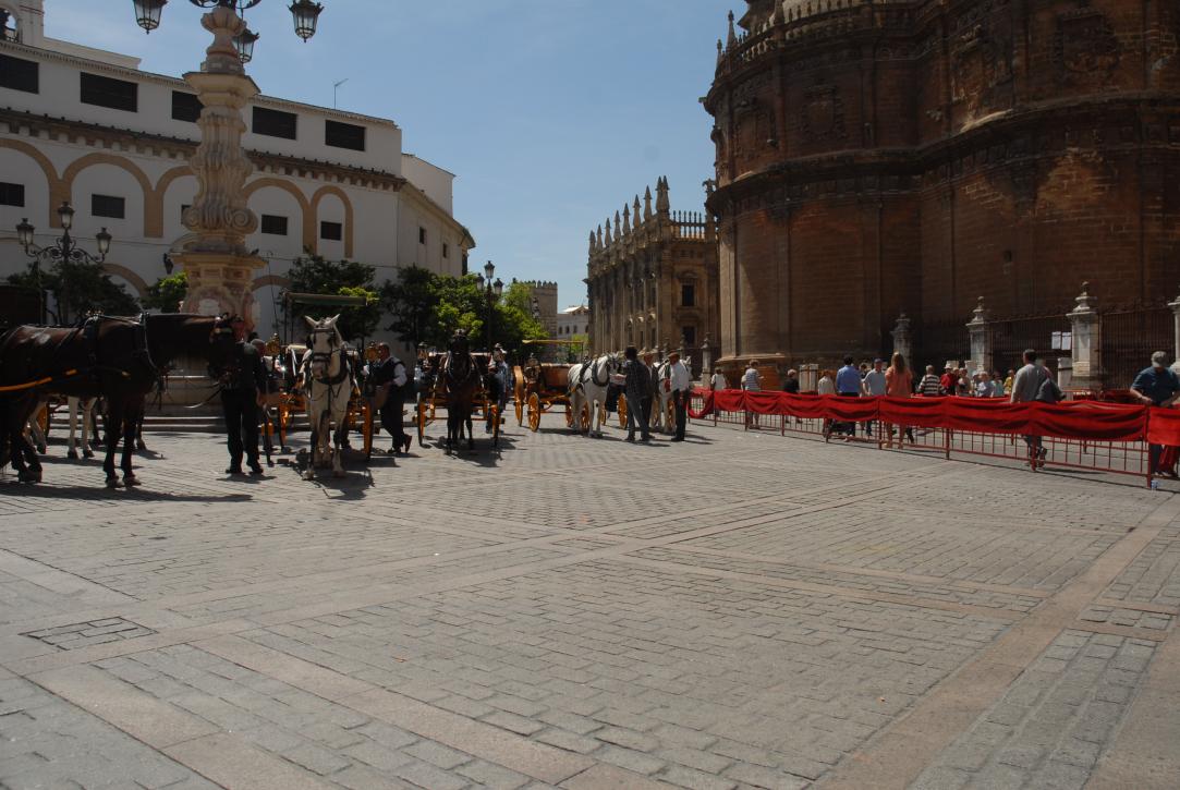 Hinter der Kathedrale, .../Giralda/Geohack: 