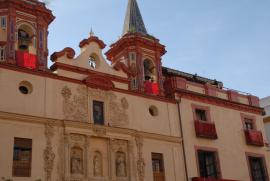 mirantes en la iglesia/Plaza del Salvador/Geohack: 