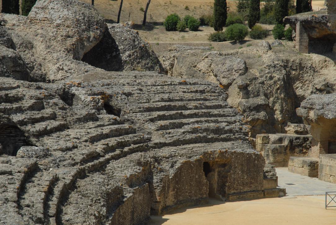 Teatro de Italica/Santiponce - tribunas/