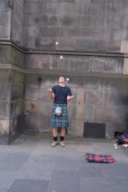 Juggler in a Kilt