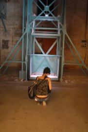 old elevators in the Arsenale