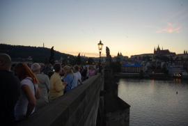 Prague 2013/Charles' Bridge in the evening