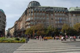 Prague 2013/Some art nouveau houses off St. Wenceslas square