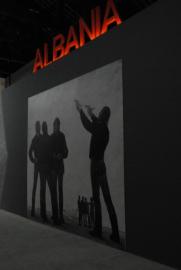 Biennale 2015, Arsenale/Armando Lulaj/Albanian presence (entrance) Biennale 2015, Arsenale/Armando Lulaj/Albanian presence (entrance)
