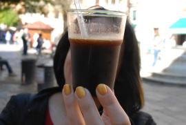 Venezia 2015/Granita café (+ 1 shot espresso + Esthr ;-))/(~= slushie ~= raspado)