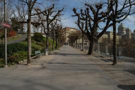 Europapromenade vor Bundeshaus/Bern/Berne Schweiz/Switzerland)