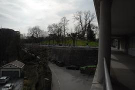 Bundeshaus, Blick auf die Europapromenade/kleine Schanze/Bern/Berne Schweiz/Switzerland