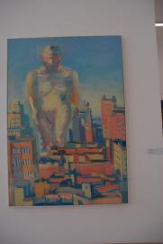 Maria Lassnig/Woman Power, 1979