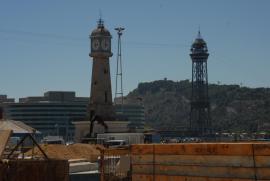 Port detail: funicular ropes