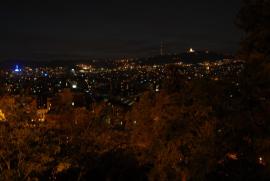 View over Barcelona from Montjuïc: Montjuïc/El Raval