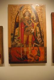 Museu Nacional d'Art de Catalunya:/Jaume Huguet: Taules del Retaule de sant Miquel (1455 - 1460)