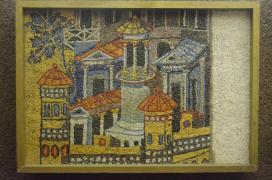 Musei Vaticani: mosaic - "View of a jewelled City"