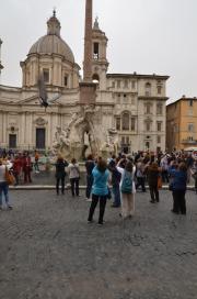Piazza Navona/Sant'Agnese in Agone, Fontana dei Quattro Fiumi Piazza Navona/Sant'Agnese in Agone, Fontana dei Quattro Fiumi