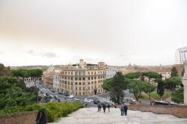 View over Rome from Basilica di Santa Maria in Ara Coeli View over Rome from Basilica di Santa Maria in Ara Coeli