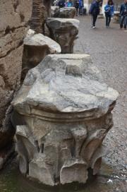 Colosseum - detail: column capitals Colosseum - detail: column capitals