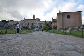 Foro Romano - Capitol, Arco de Settimio Severo, Curia