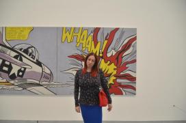 Esthr mit/Roy Liechtenstein "Whaam!" 1963/Tate Modern