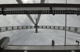 London Eye from below