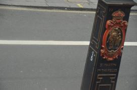 St Martin in the Fields Lamppost base