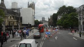 "Revote - Remain - Reunite"/in front of the Houses of Parliament Jun 20/also see the Brexit-rally three days earlier 