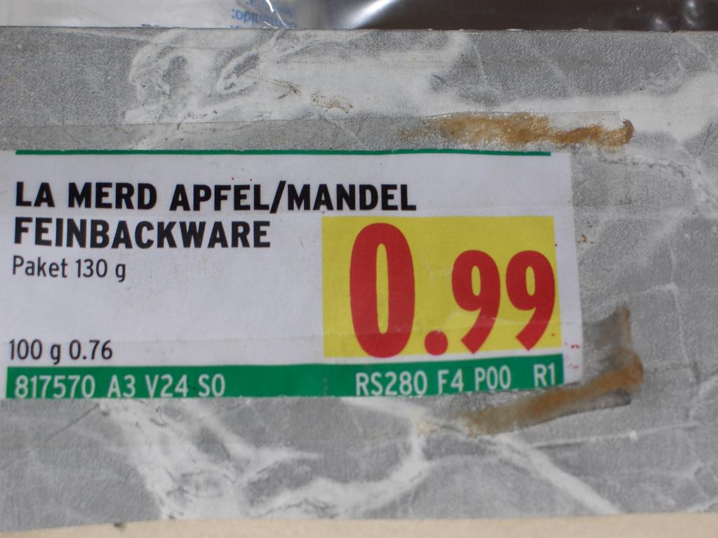 La Merd Apfelstrudel Merkur/