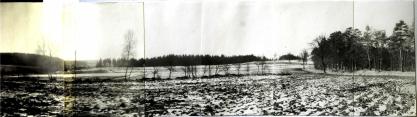 Seyfrieds/Sandstraße vom Winkelauerteich, Blick über Spindelgraben/Frühjahr 1975 (Franz Film III 3-12)