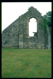 Frankreich/France 1994/Eglise ruinée de Rumengol/public Frankreich/France 1994/Eglise ruinée de Rumengol/public