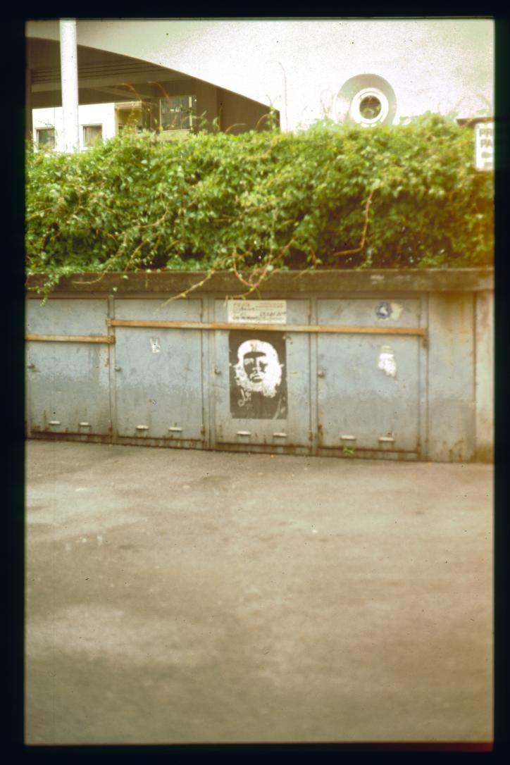 Vorletzte Schulwoche 1991 Sa/Auflug nach Innsbruck/Che-Guevara-Poster