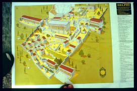 Griechenland 1992/Organisiert ueber Gymnasium Waidhofen.Thaya/Mag. Gut, Mag. Poeppl et al/Delphi map