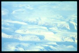 USA Weihnachten 1993/1994/icy landscape from the air