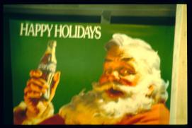 USA Weihnachten 1993/1994/Santa Cola Poster