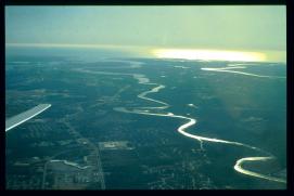 USA Weihnachten 1993/1994/Charleston, SC/from above