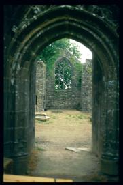 Frankreich/France 1994/Eglise ruinée de Rumengol