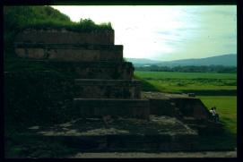 El Salvador 1995/San Andres/ruinas de templo maya